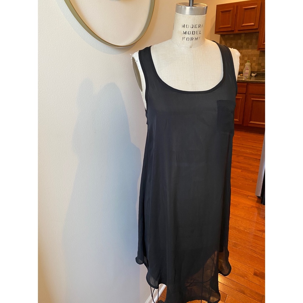 Sheer Sleeveless Dress